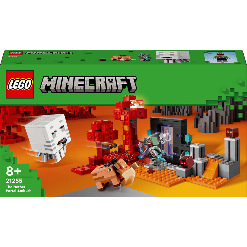 LEGO Minecraft The Nether Portal Ambush Toy (21255)
