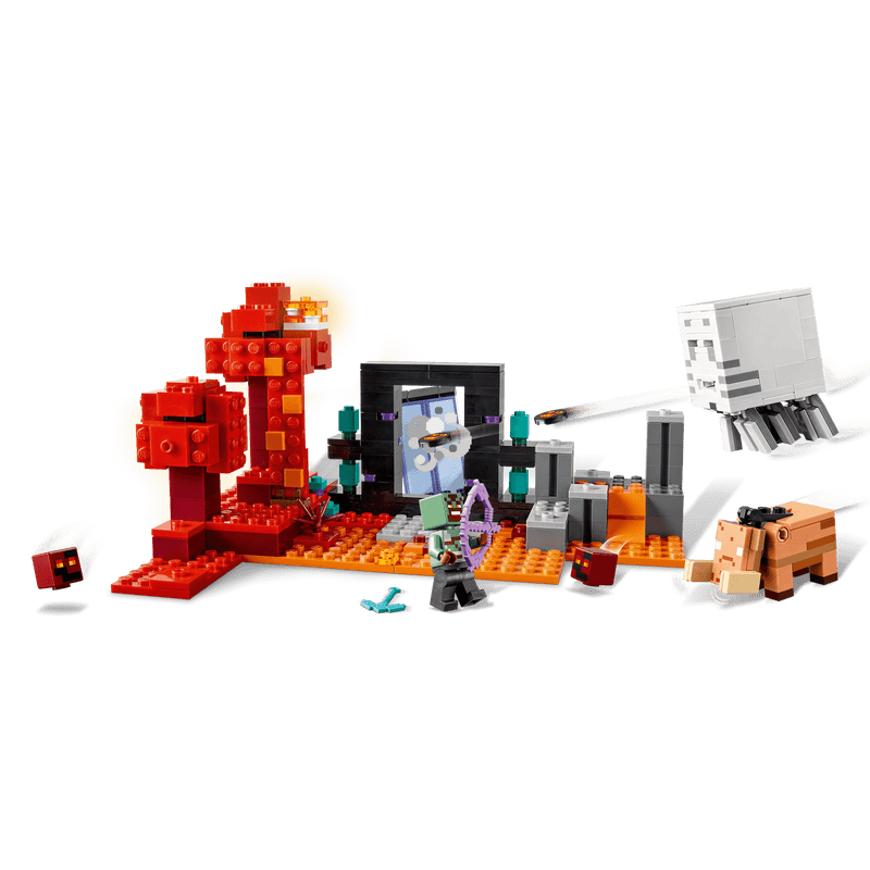 LEGO Minecraft The Nether Portal Ambush Toy (21255)