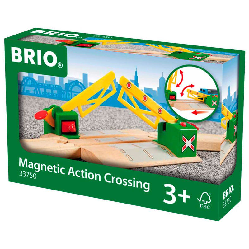 box of the brio world train set action crossing