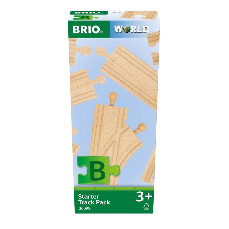 brio wooden pieces in packaging box