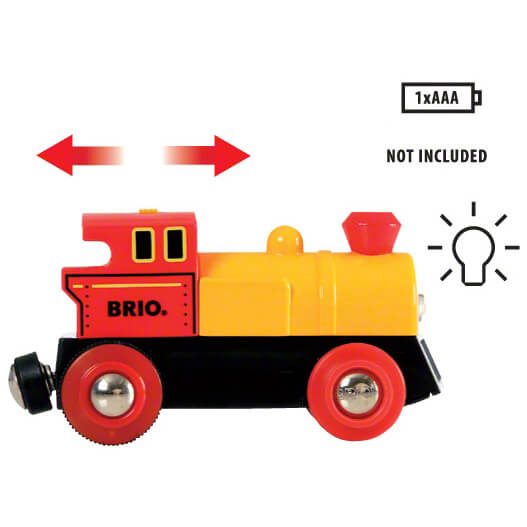 image of the brio action train toy