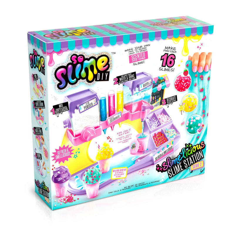 a box of the so slime DIY slime station