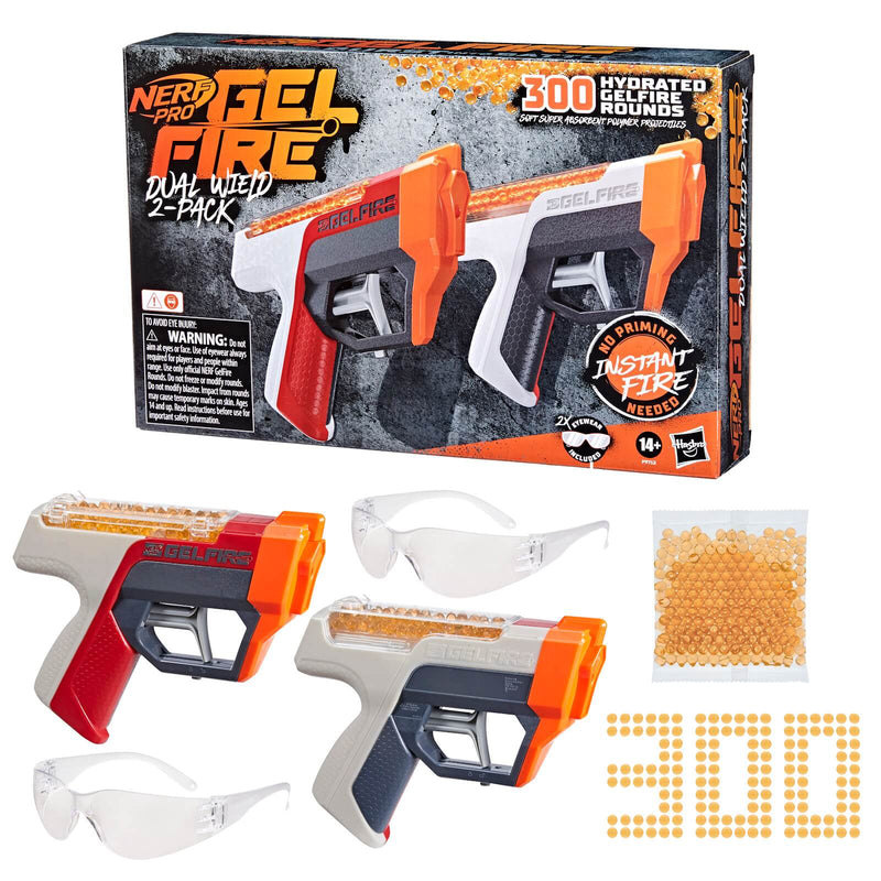 dual wield 2-pack nerf toy set