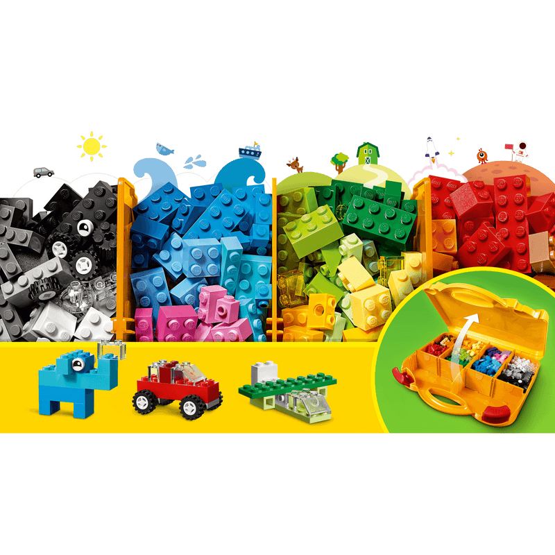 colourful lego classic bricks