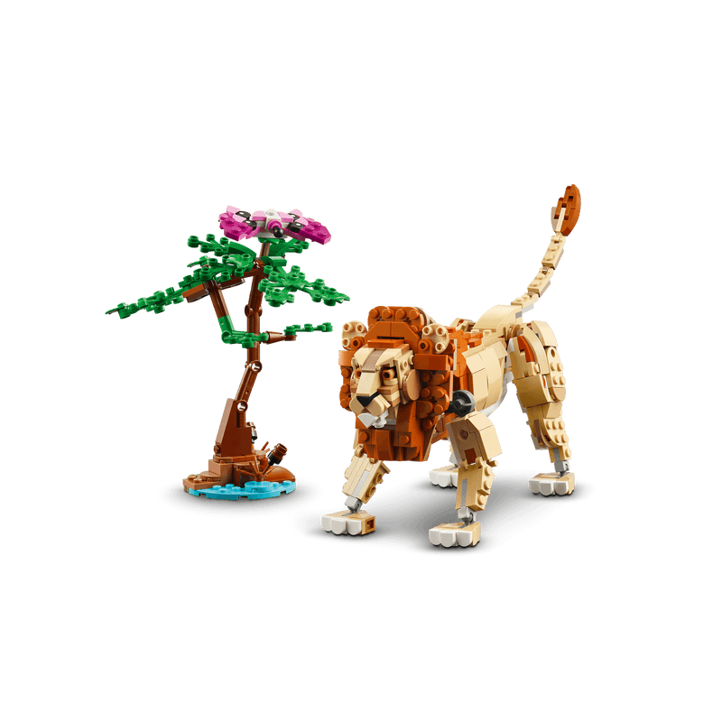 Lego safari Lion and tree