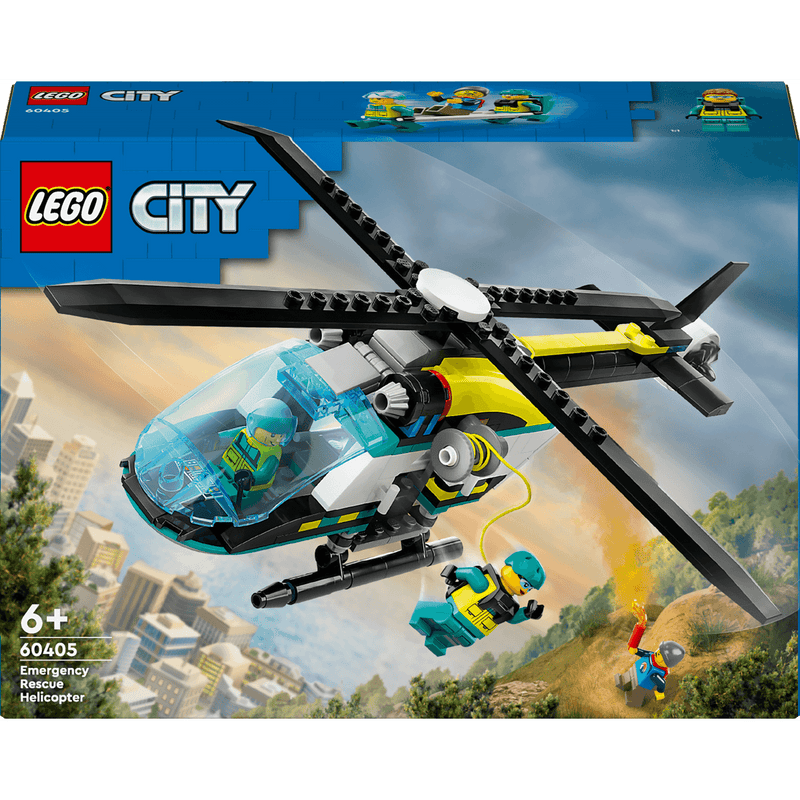 lego city emergency rescue helicopter