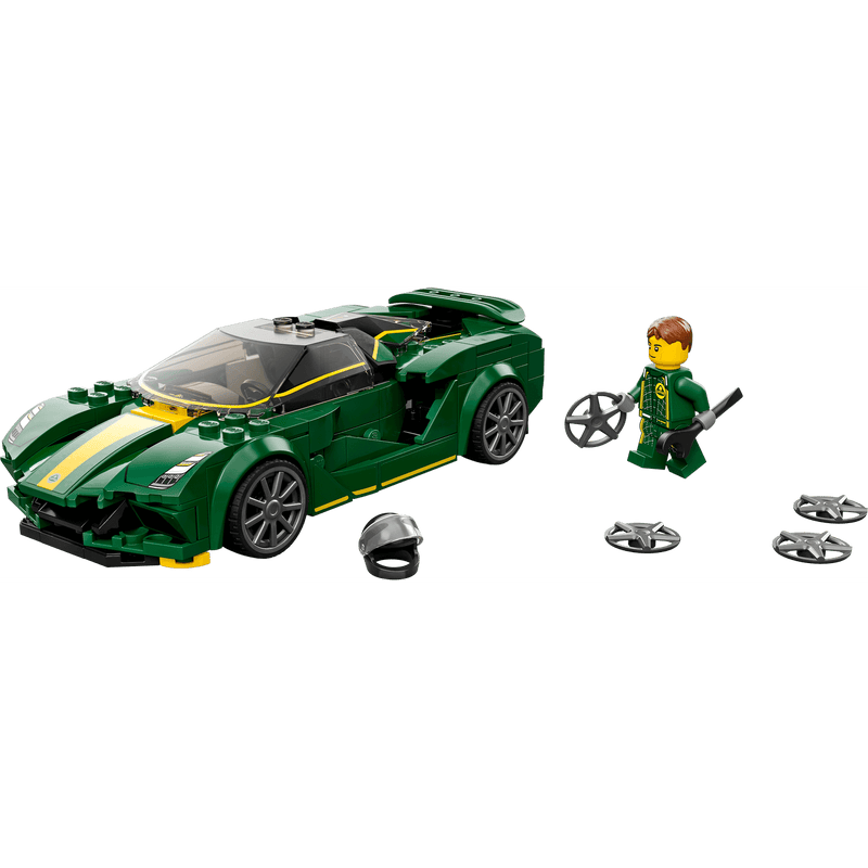 Lego lotus evija set with minifigure and pieces