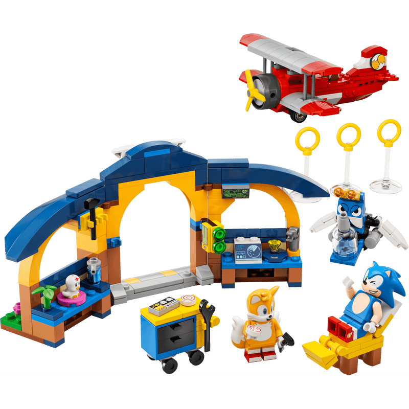 Lego sonic and tails playset with accessories