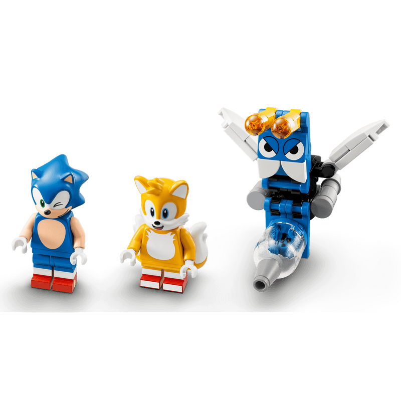 Lego sonic and tails minifigures