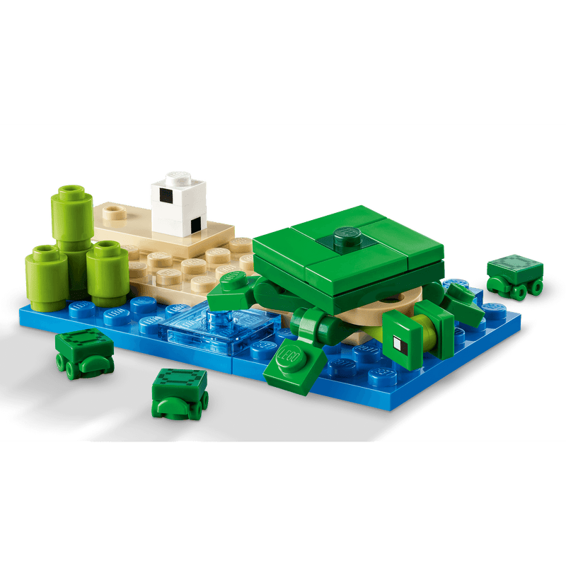 LEGO Minecraft The Turtle Beach House Toy Set (21254)