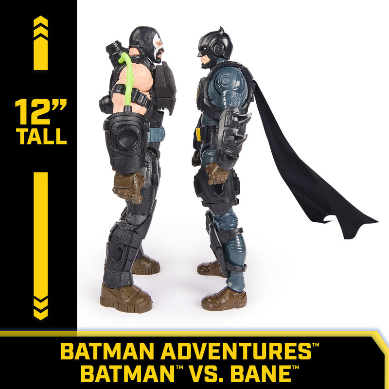 Batman Adventures Battle Pack Bane and Batman Action Figures