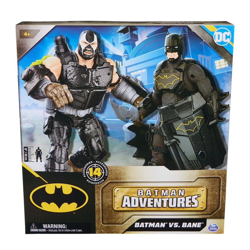 Batman Adventures Battle Pack Bane and Batman Action Figures