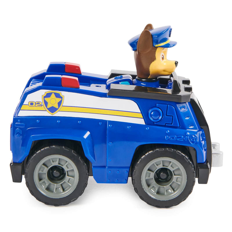 side angle of chase in paw patrol car