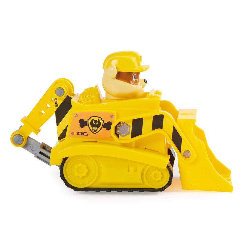 side angle of paw patrol rubble toy