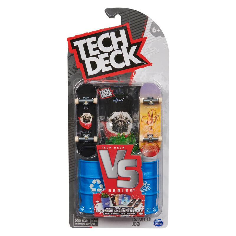 tech deck vs two pack set with barrel toys