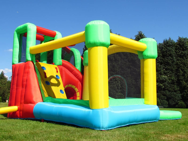 BeBop kids 8 in 1 bouncy castle and electric fan