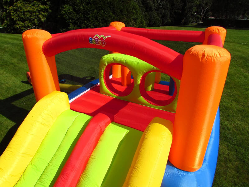 BeBop Inflatable Obstacle Castle With Enclosed Bounce Area