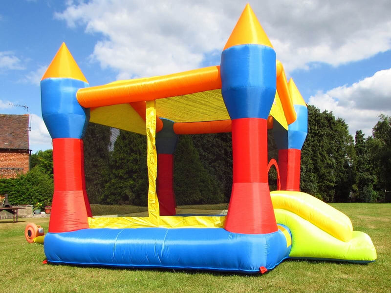 Bebop Inflatable Castle With Bouncy Exit Slide