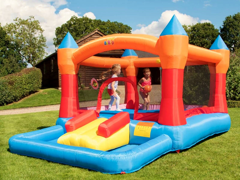 Kids playing on Turret Bouncy Castle