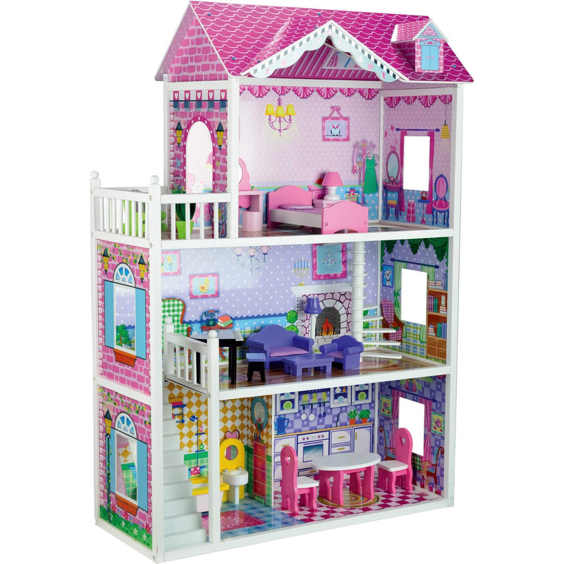 Butternut Mansion Dolls House With Furniture