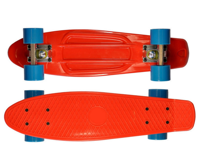 Storm Retro Skateboard Red and Blue